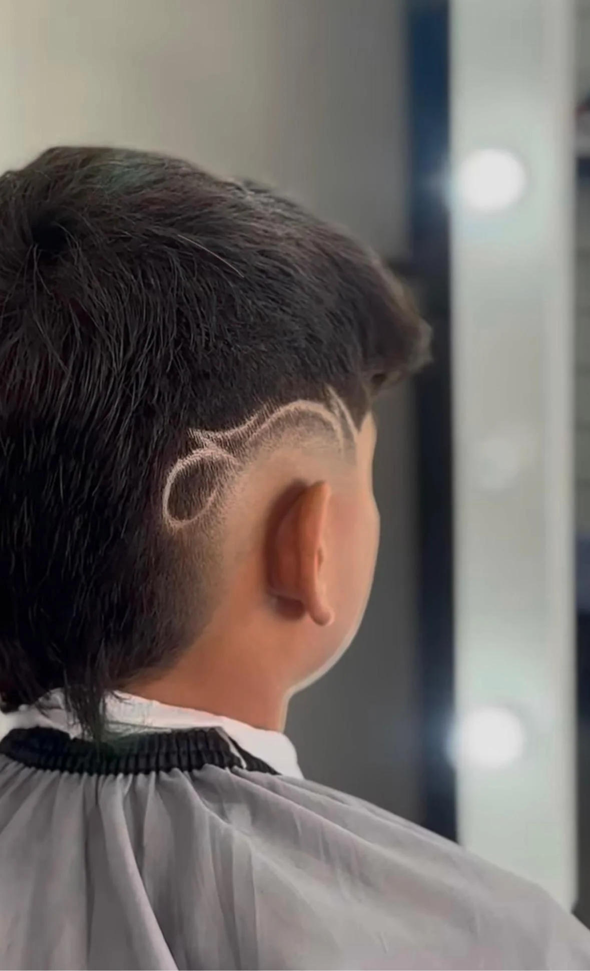 Corte degradado lateral Elche